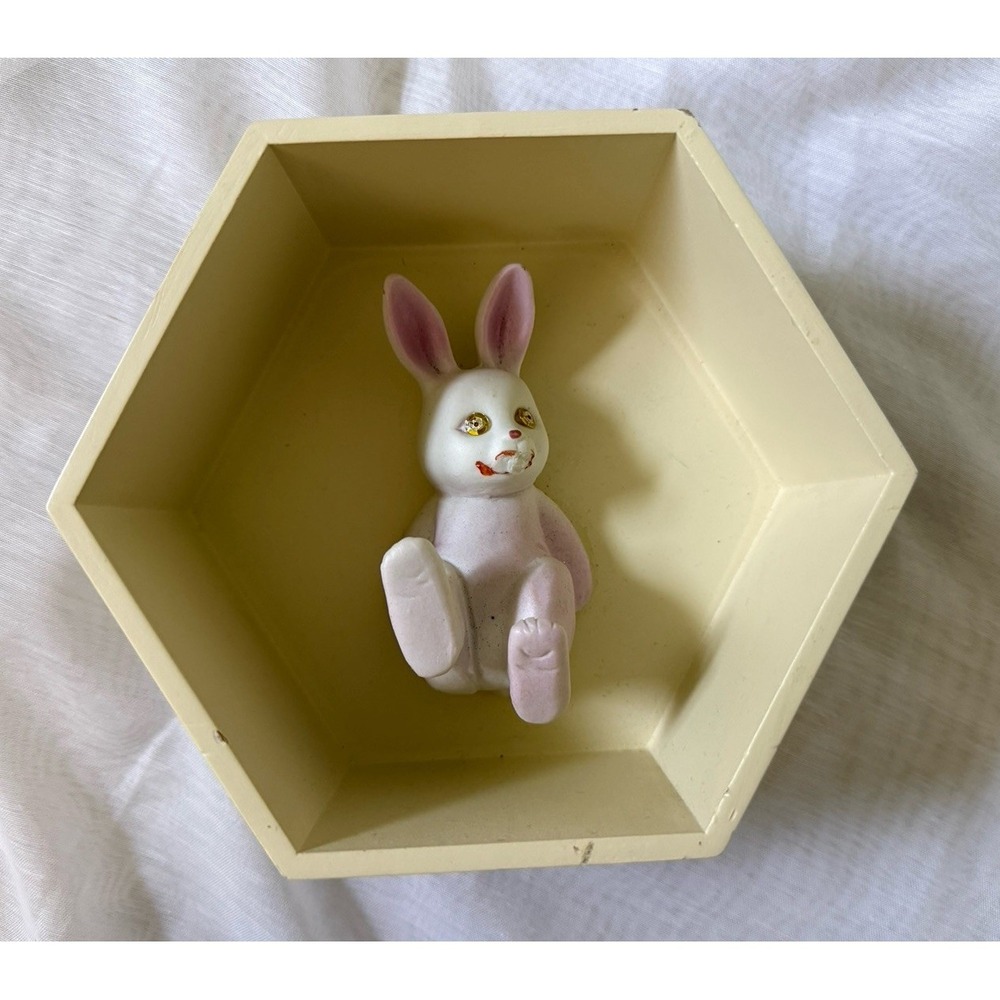 The Funky Rabbit - OOAK Found Object Assemblage Wall Art‎